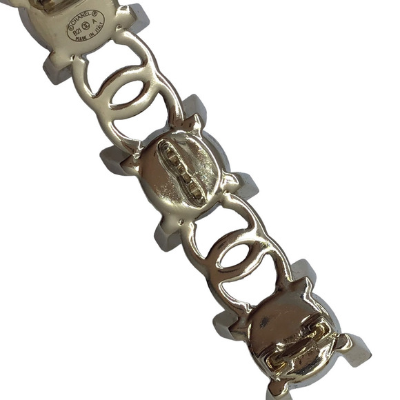 CHANEL Gold Pearl Barette - Picture 6 of 7